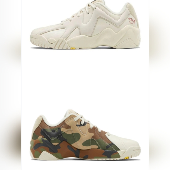 Reebok Power Rangers Kamikaze II Low "Alabaster/Pure Grey 10/Power Red" Men's - Picture 8 of 14